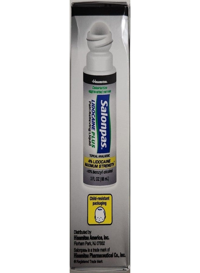 سالون باس سالونباس ليدوكايين بلس سائل (عبوة من 4) - Image 4